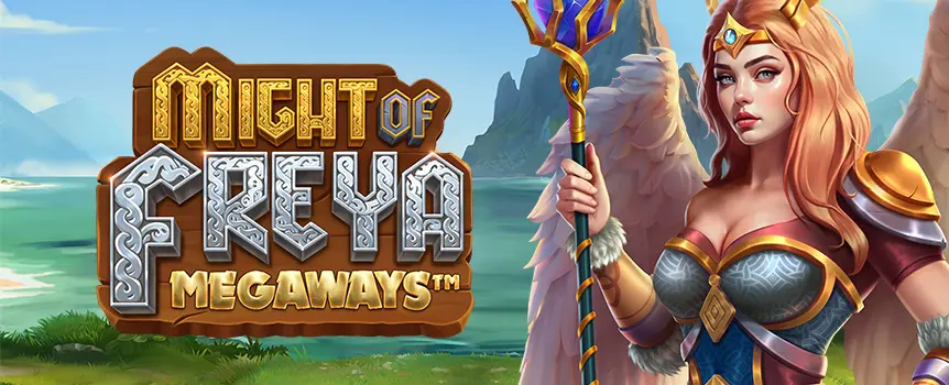 Raid English monasteries in Might of Freya Megaways™. Play at Joe Fortune and pray to the goddess of war to deliver you victory and the 8,000x max win! 