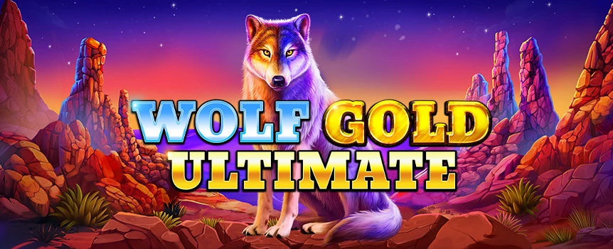 Head out bush with Wolf Gold Ultimate on Joe Fortune! Score big with Money Respins and Jackpots up to 1,000x your stake.