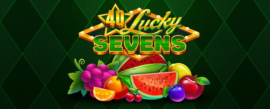 Try your luck on the classic 40 Lucky Sevens — where Wild Symbols expand across the entire reel, and two unique Scatter Symbols pay big.